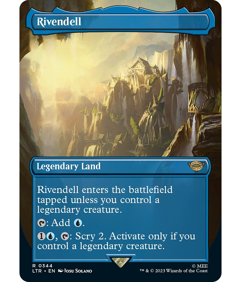 Rivendell (Borderless) - The Lord of the Rings: Tales of Middle-earth Variants Foil (inglés)