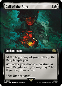 Call of the Ring (0355 - Extended Art) - The Lord of the Rings: Tales of Middle-earth Variants (inglés)