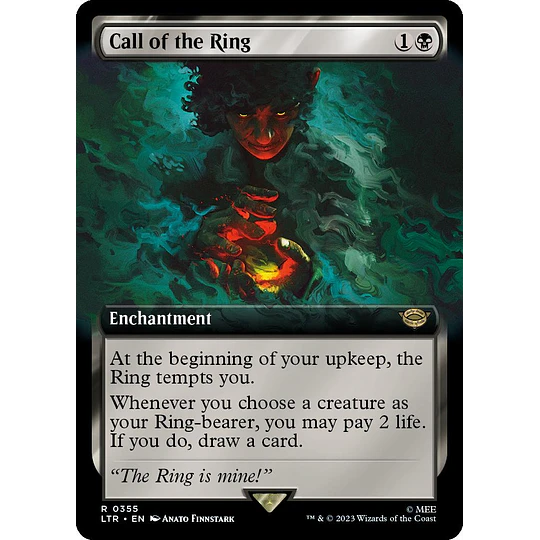 Call of the Ring (0355 - Extended Art) - The Lord of the Rings: Tales of Middle-earth Variants (inglés)