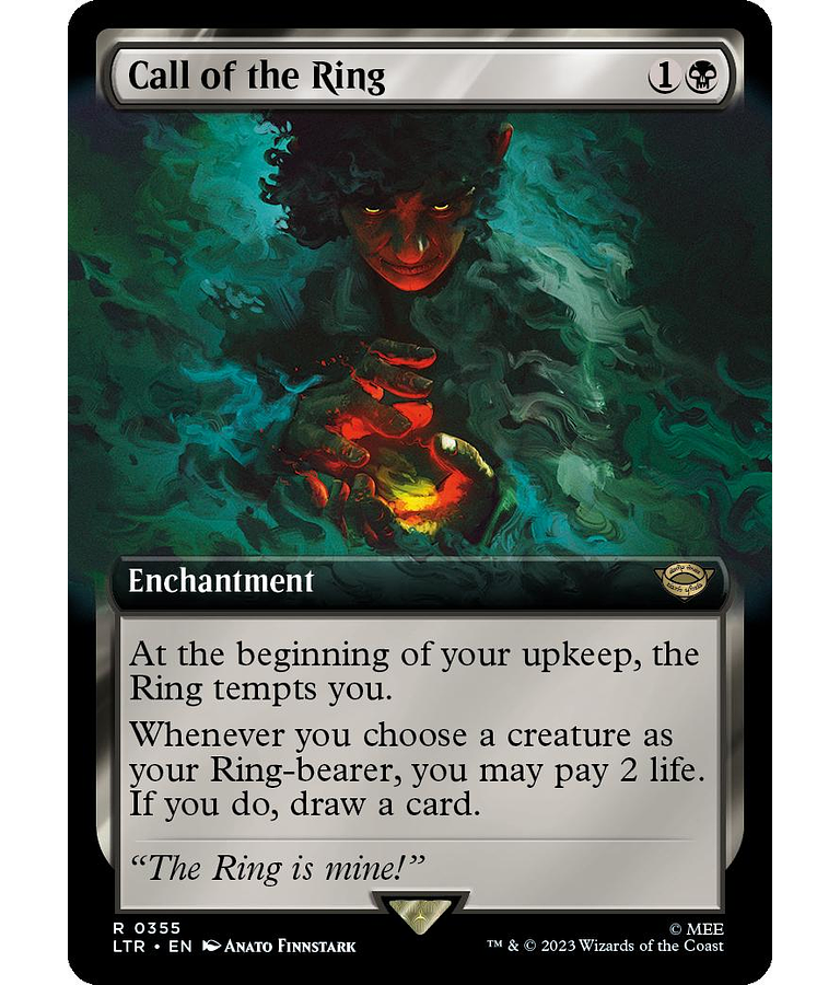 Call of the Ring (0355 - Extended Art) - The Lord of the Rings: Tales of Middle-earth Variants (inglés)