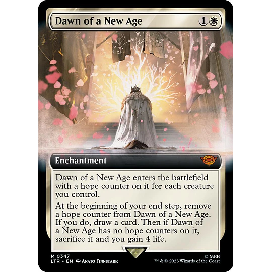 Dawn of a New Age (0347 - Extended Art) - The Lord of the Rings: Tales of Middle-earth Variants (inglés)