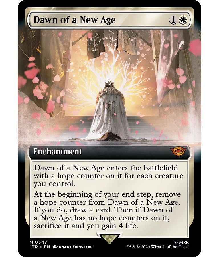 Dawn of a New Age (0347 - Extended Art) - The Lord of the Rings: Tales of Middle-earth Variants (inglés)