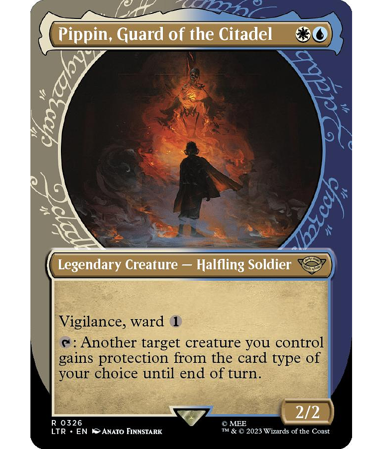 Pippin, Guard of the Citadel (Showcase) - The Lord of the Rings: Tales of Middle-earth Variants Foil (inglés)