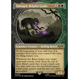 Smeagol, Helpful Guide (0822 - Showcase - Surge Foil) - The Lord of the Rings: Tales of Middle-earth Variants Foil (inglés)