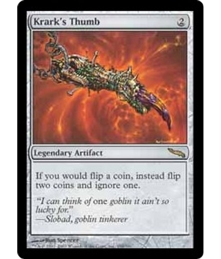 Krark's Thumb - Mirrodin (inglés)