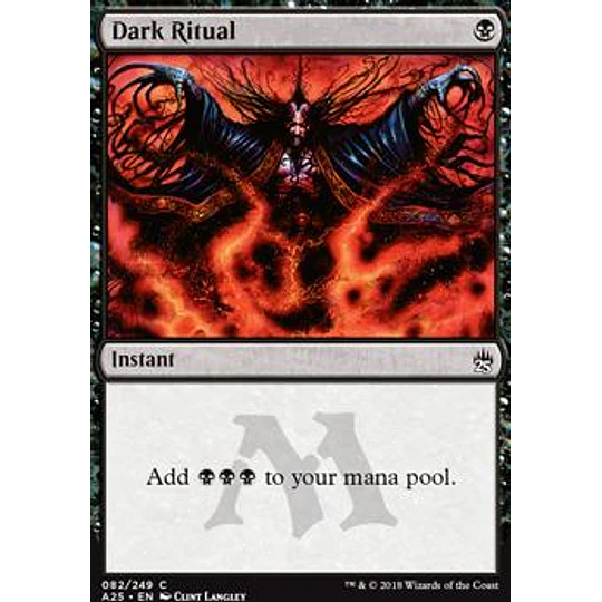 Dark Ritual - Masters 25 (inglés)
