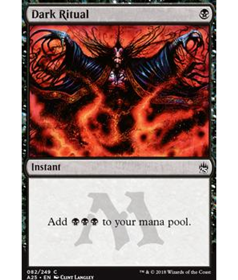 Dark Ritual - Masters 25 (inglés)