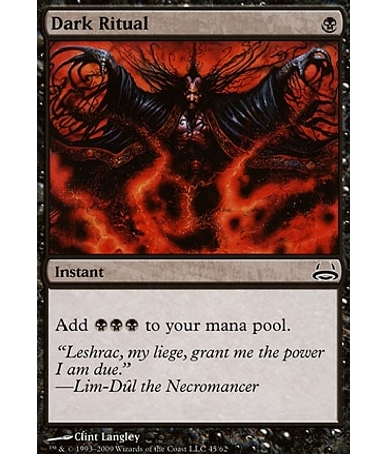 Dark Ritual - Duel Decks: Divine Vs. Demonic (inglés)