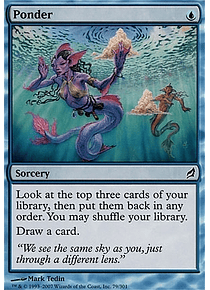 Ponder - Lorwyn (inglés)