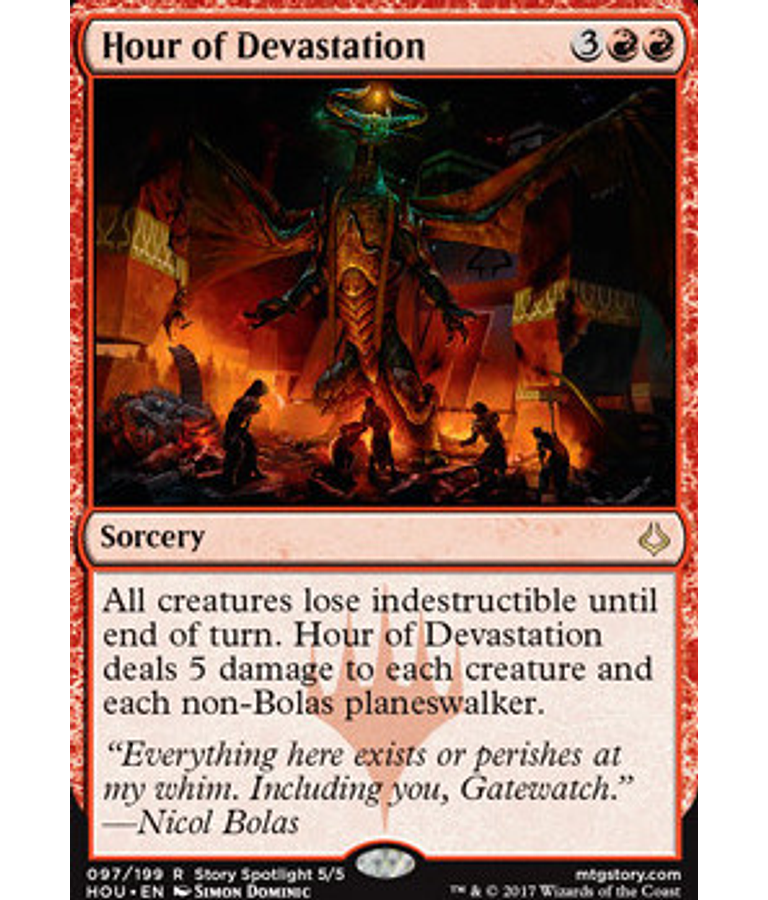Hour of Devastation - Hour of Devastation (español)