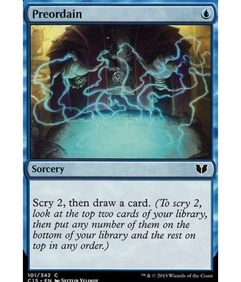 Preordain - PLAYSET (x4)