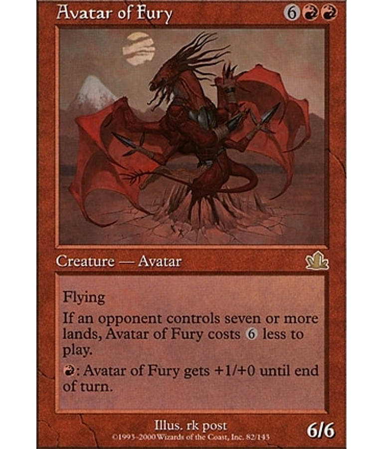 Avatar of Fury - PLAYSET (x4)