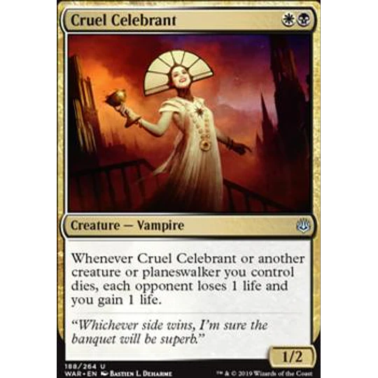 Cruel Celebrant - PLAYSET (x4)
