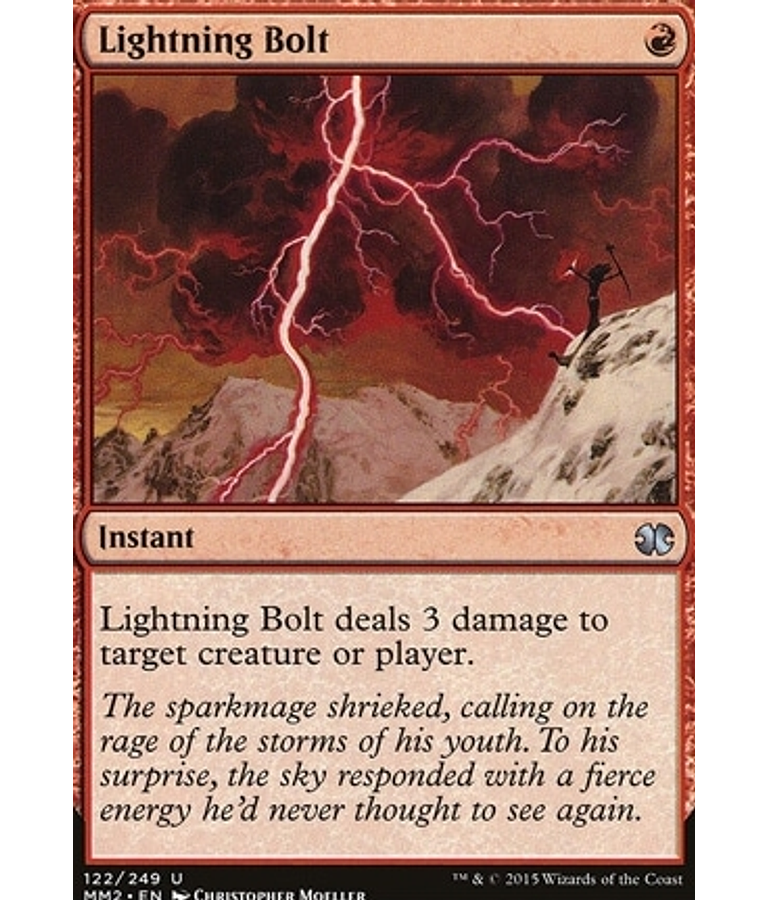 Lightning Bolt - Modern Masters 2015 (inglés)