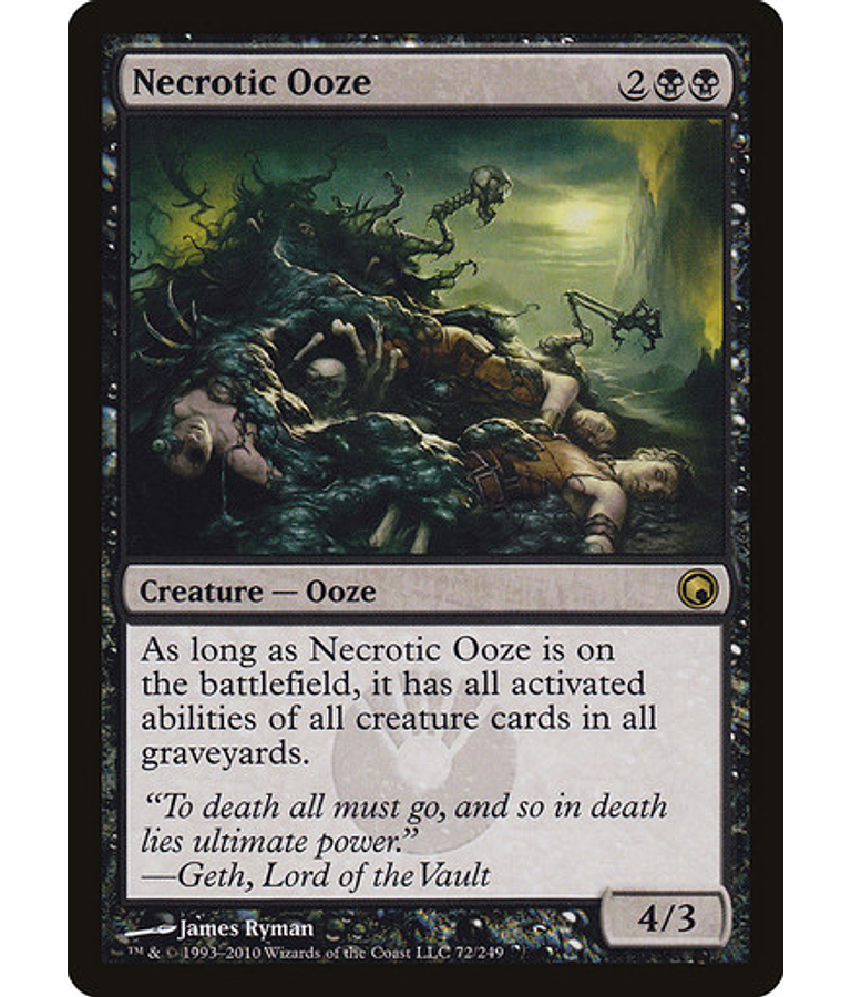 Necrotic Ooze - Scars of Mirrodin (español)