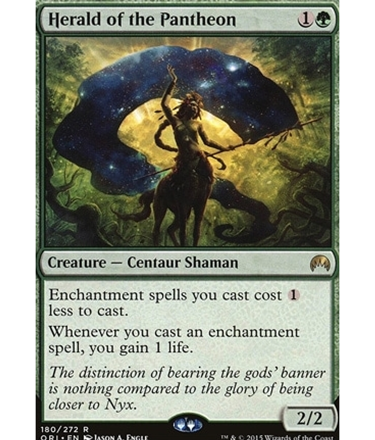 Herald of the Pantheon - Magic Origins (inglés)