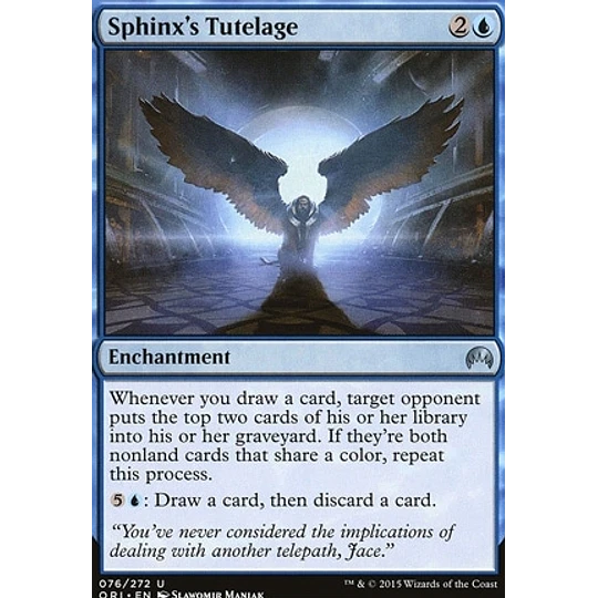 Sphinx's Tutelage - Magic Origins (español)