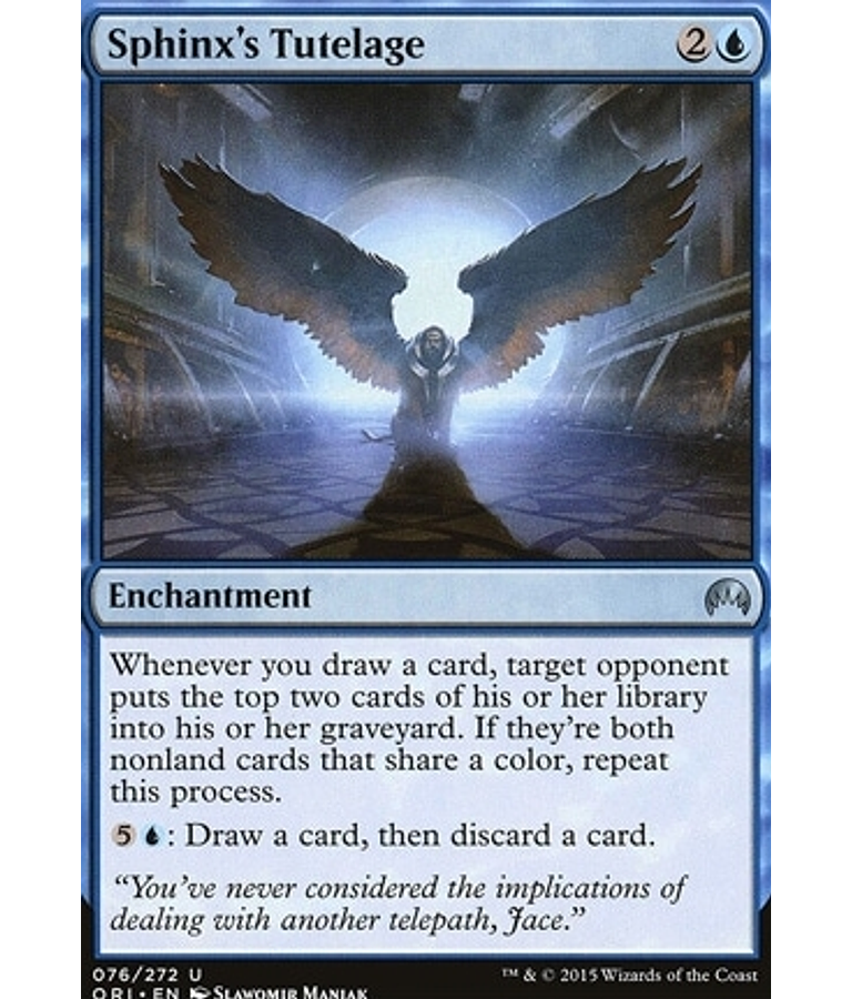 Sphinx's Tutelage - Magic Origins (español)