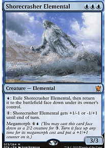 Shorecrasher Elemental - Dragons of Tarkir (inglés)