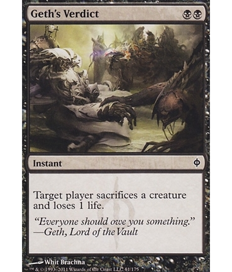 Geth's Verdict - PLAYSET (x4)