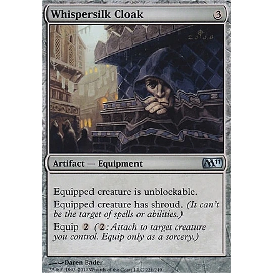 Whispersilk Cloak - 2011 Core Set (español)