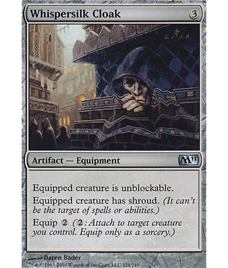 Whispersilk Cloak - 2011 Core Set (español)