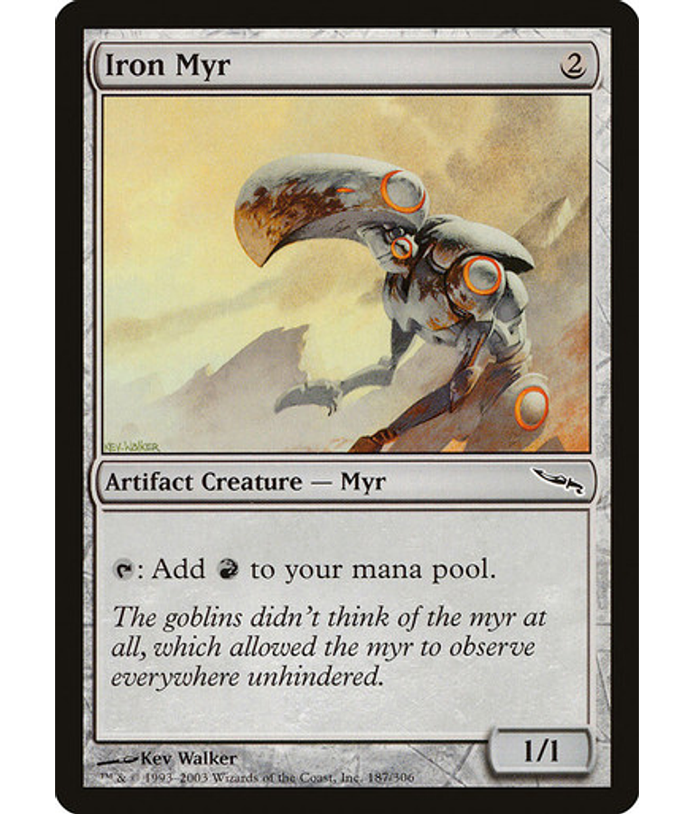 Iron Myr - Mirrodin (español)