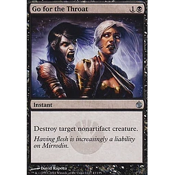 Go for the Throat - Mirrodin Besieged (inglés)