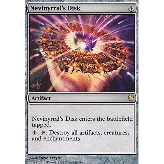 Nevinyrral's Disk - Commander 2013 (inglés)