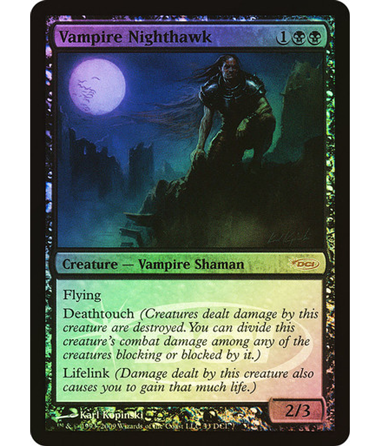 Vampire Nighthawk (WPN Foil) - Promotional (inglés)