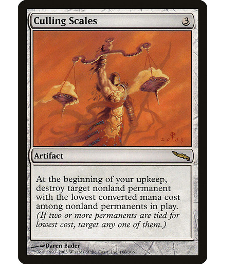 Culling Scales - PLAYSET (x4)