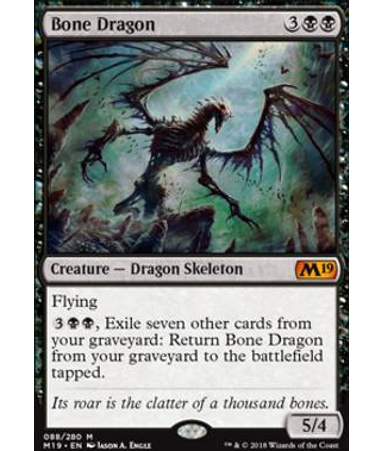 Bone Dragon - Core Set 2019 (español)