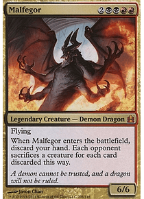 Malfegor - Commander (inglés)