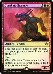 Obsidian Charmaw - Modern Horizons 2 Foil (inglés)