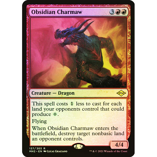 Obsidian Charmaw - Modern Horizons 2 Foil (inglés)
