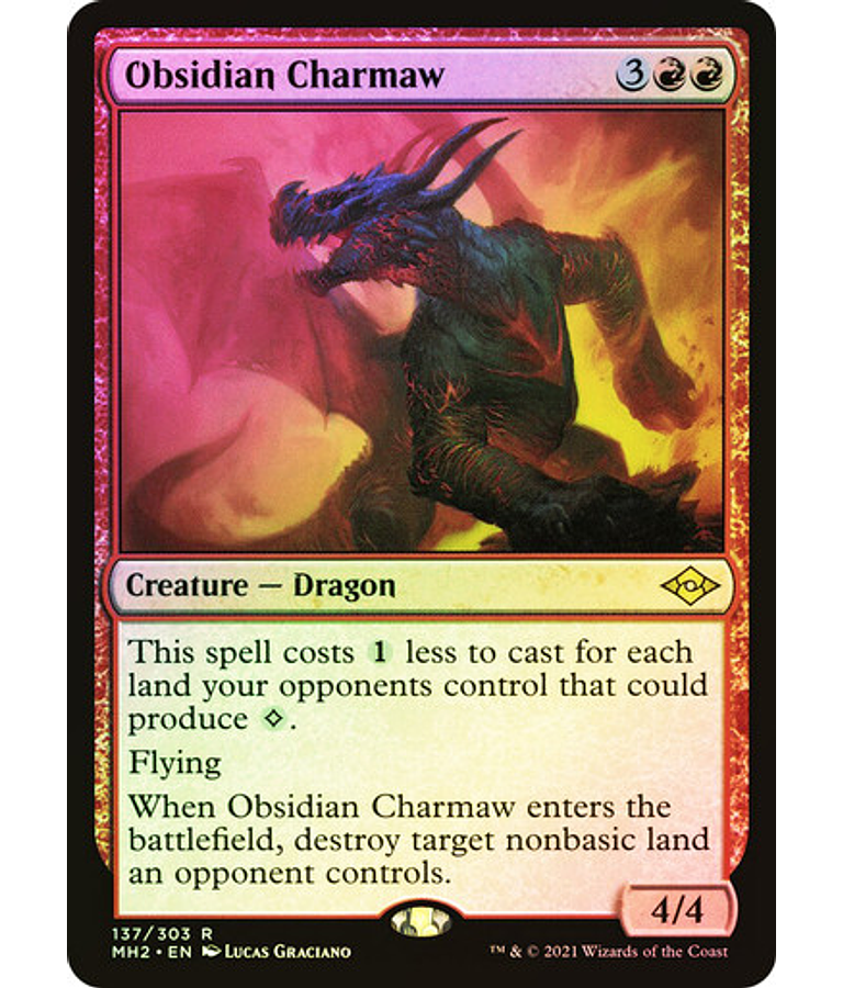 Obsidian Charmaw - Modern Horizons 2 Foil (inglés)