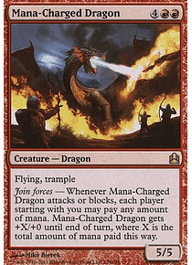 Mana-Charged Dragon - Commander (inglés)