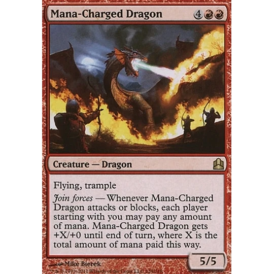 Mana-Charged Dragon - Commander (inglés)