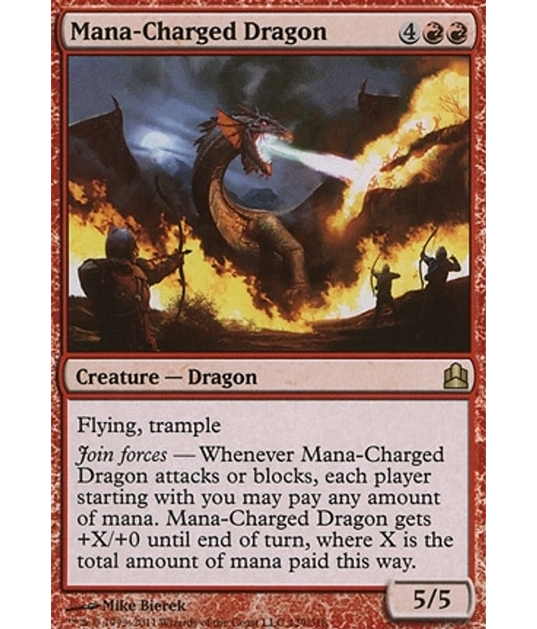 Mana-Charged Dragon - Commander (inglés)