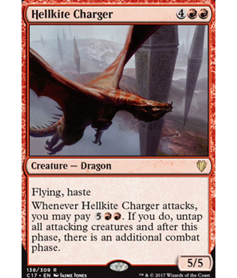 Hellkite Charger - Commander 2017 (español)