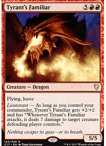 Tyrant's Familiar - Commander 2017 (español)