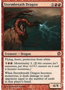 Stormbreath Dragon - Theros (inglés)