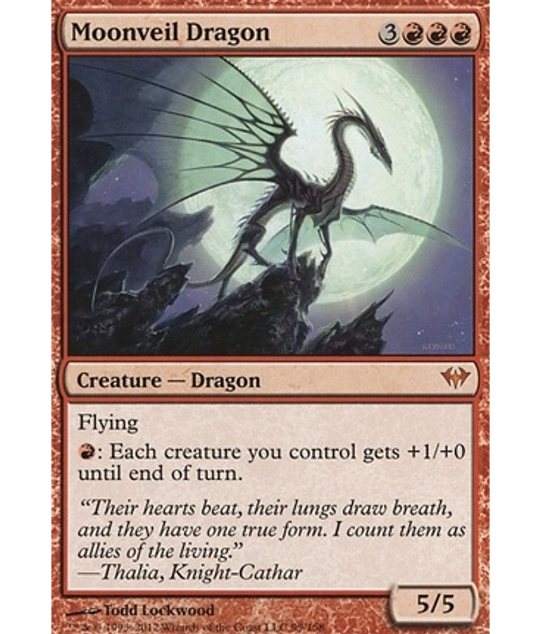 Moonveil Dragon - Dark Ascension (español)