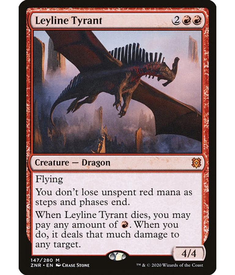Leyline Tyrant - Zendikar Rising (inglés)