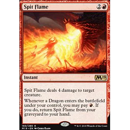 Spit Flame - Core Set 2019 Foil (español)