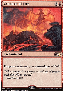 Crucible of Fire - 2015 Core Set Foil (español)