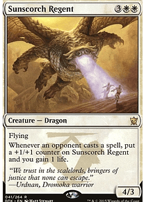 Sunscorch Regent - Dragons of Tarkir (español)