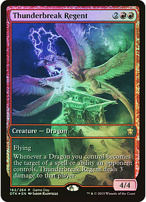 Thunderbreak Regent (Game Day Extended Art Foil) - Promotional (español)