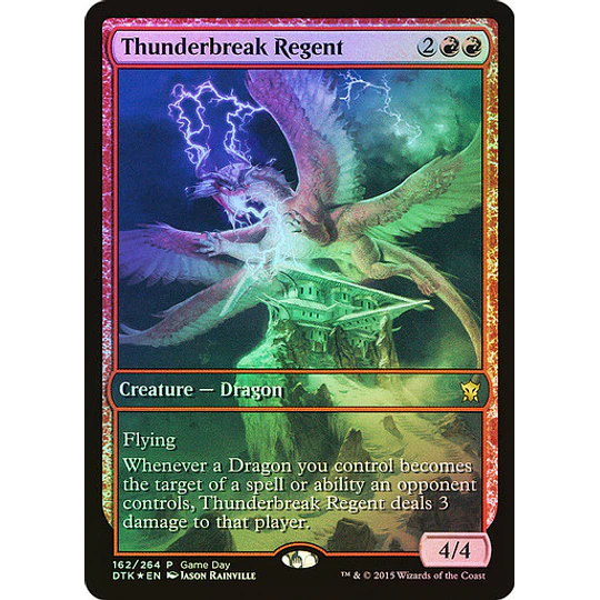 Thunderbreak Regent (Game Day Extended Art Foil) - Promotional (español)
