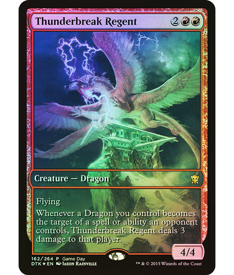 Thunderbreak Regent (Game Day Extended Art Foil) - Promotional (español)